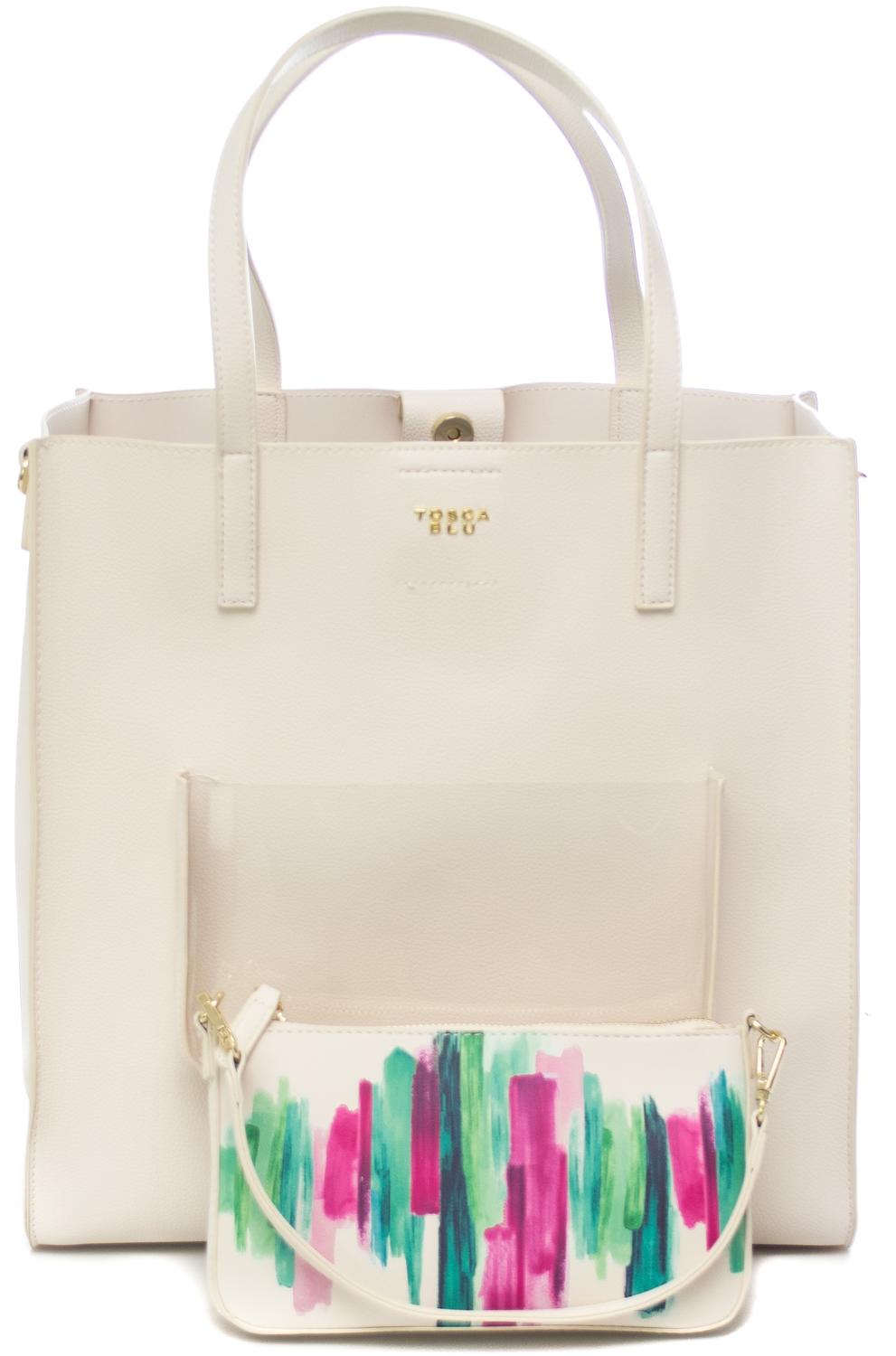 Parfois Borsa Shopper Motivo Patchwork Con Tracolla Khaki | Shoppers Donna  \u003e Silent Success