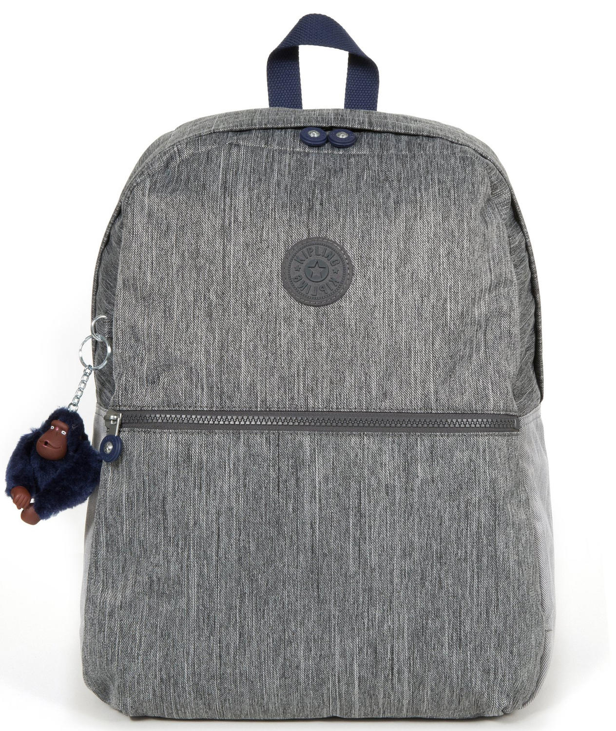 Kipling Zaino Emery Ash Denim Bl - Acquista A Prezzi Outlet!