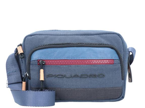 BORSELLO PIQUADRO BLAME crossover in pelle e tessuto avio CA4863BL/AV EUR  24,99 - PicClick IT