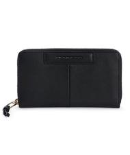 PIQUADRO Portafoglio SPLASH nero/sabbia - Portafogli Donna - 1