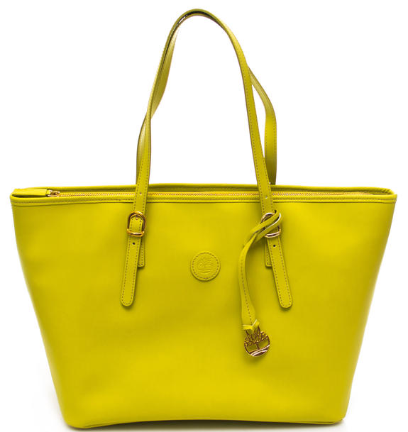 Timberland Ruga Borsa A Spalla, In Pelle Yellowfluo - Acquista A Prezzi  Outlet!