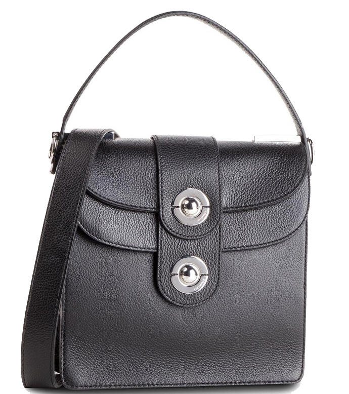 Coccinelle Leila Borsa A Mano Con Tracolla Nero - Acquista A Prezzi Outlet!