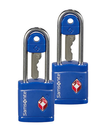SAMSONITE  GLOBAL TRAVEL Set 2 Lucchetti TSA midnightblue - Accessori Viaggio