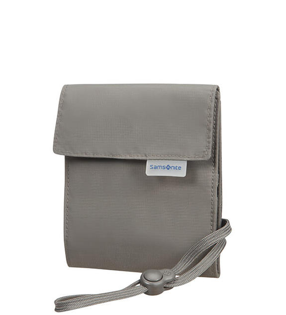 SAMSONITE GLOBAL TRAVEL  Portafoglio antifurto da collo per viaggiare in sicurezza ECLIPSEGREY - Accessori Viaggio