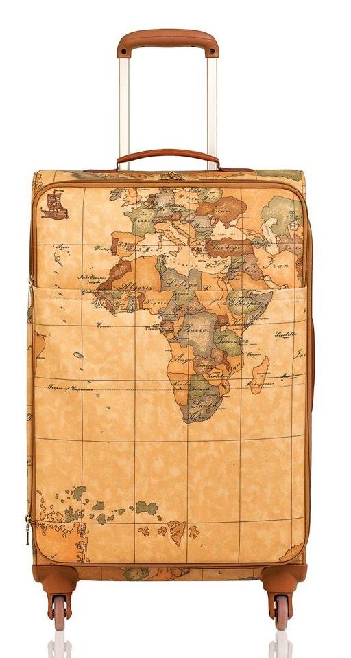 Alviero Martini Prima Classe Geo Classic Trolley Misura Media Naturale -  Acquista Su Le Sac!