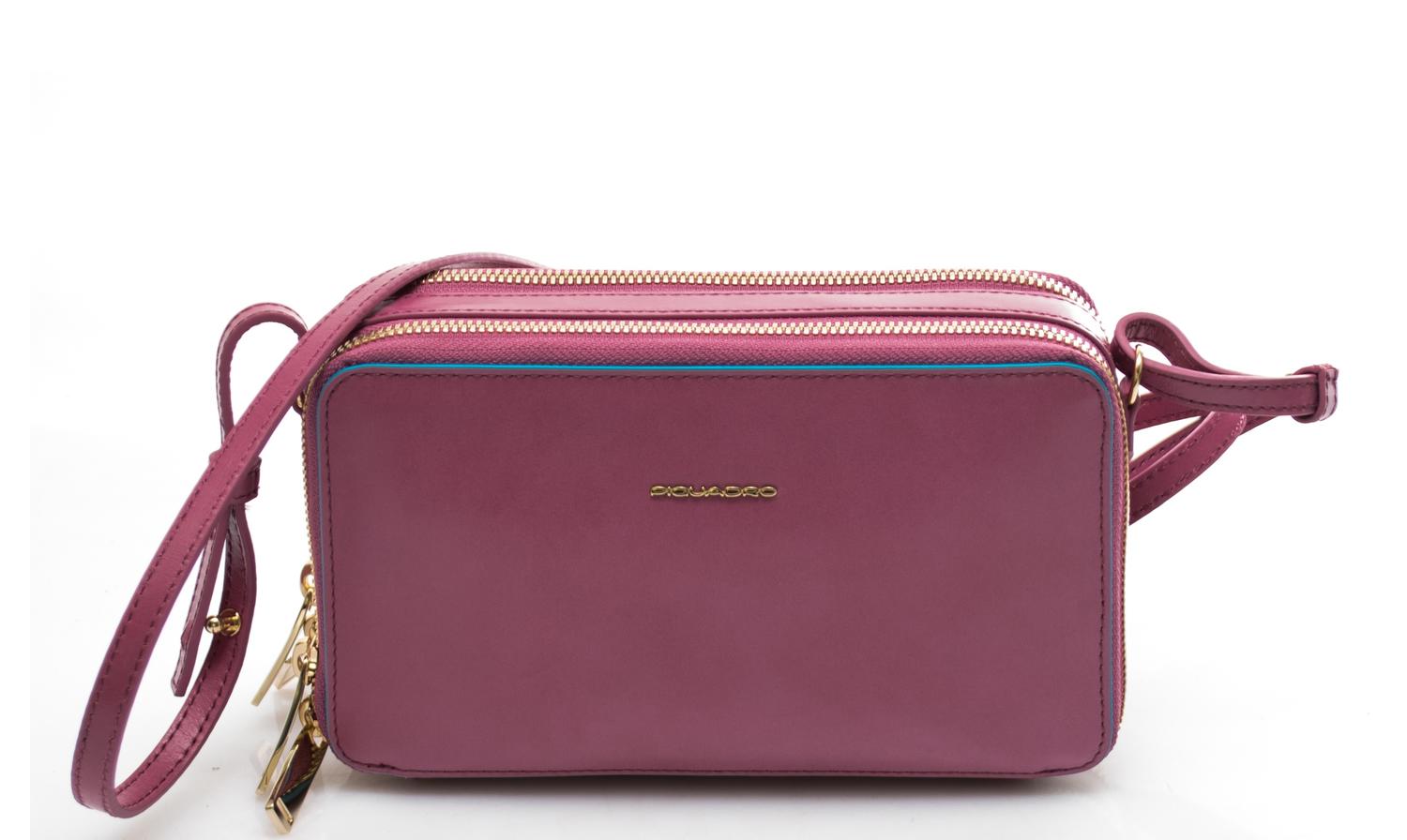 Piquadro Blue Square Pochette Con Tracolla Viola5 - Acquista A Prezzi  Outlet!