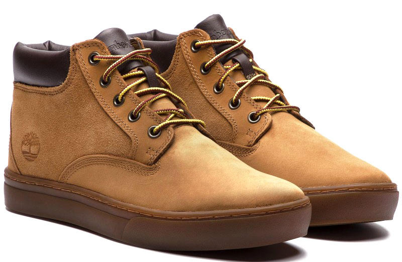 Timberland Dauset Scarponcini In Nabuk Wheat - Acquista A Prezzi Outlet!