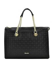 POLLINI Heritage Embossed Borsa a spalla, con tracolla Nero - Borse Donna - 1