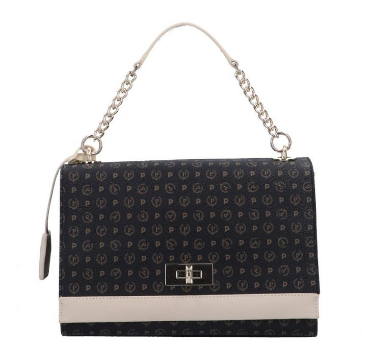 Pollini Heritage Classic Cartelletta A Mano Con Tracolla Nero/Avorio -  Acquista A Prezzi Outlet!
