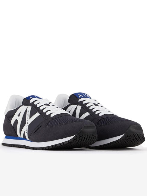ARMANI EXCHANGE RIO Sneakers basse NAVY/OPWHITE - Scarpe Uomo