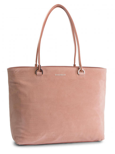 COCCINELLE  KEYLA SUEDE Shopping bag a spalla newpivoine - Borse Donna