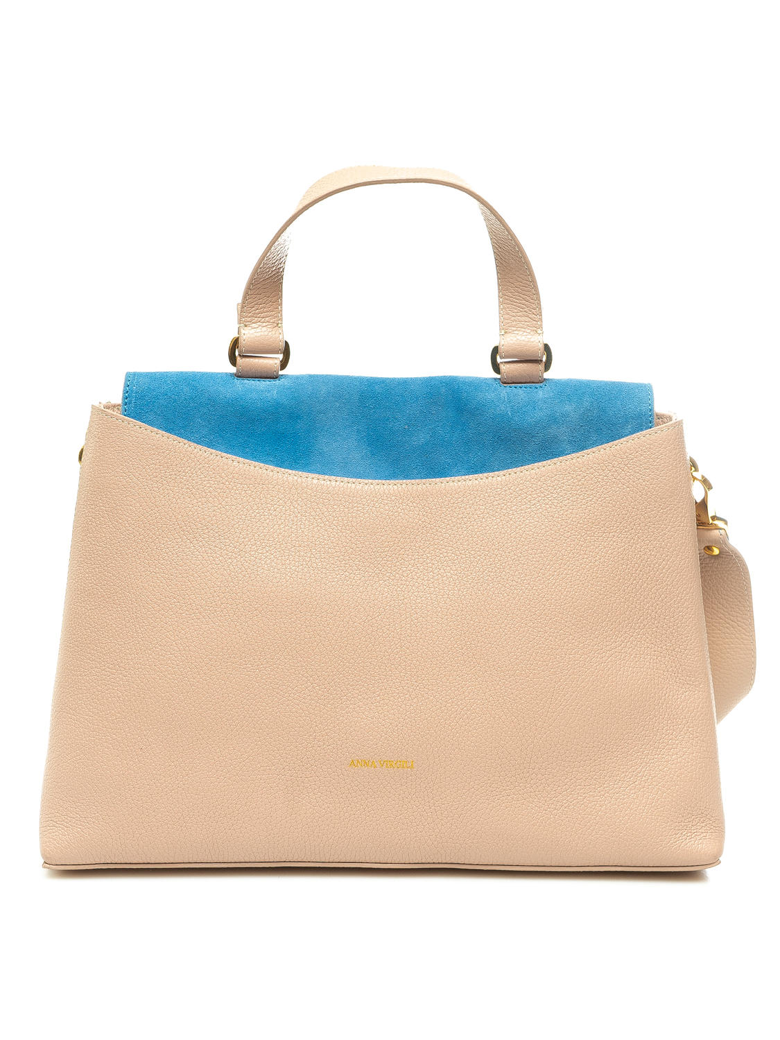 Anna Virgili Eva Borsa A Mano, Con Tracolla, In Pelle Multi/Taupe -  Acquista A Prezzi Outlet!
