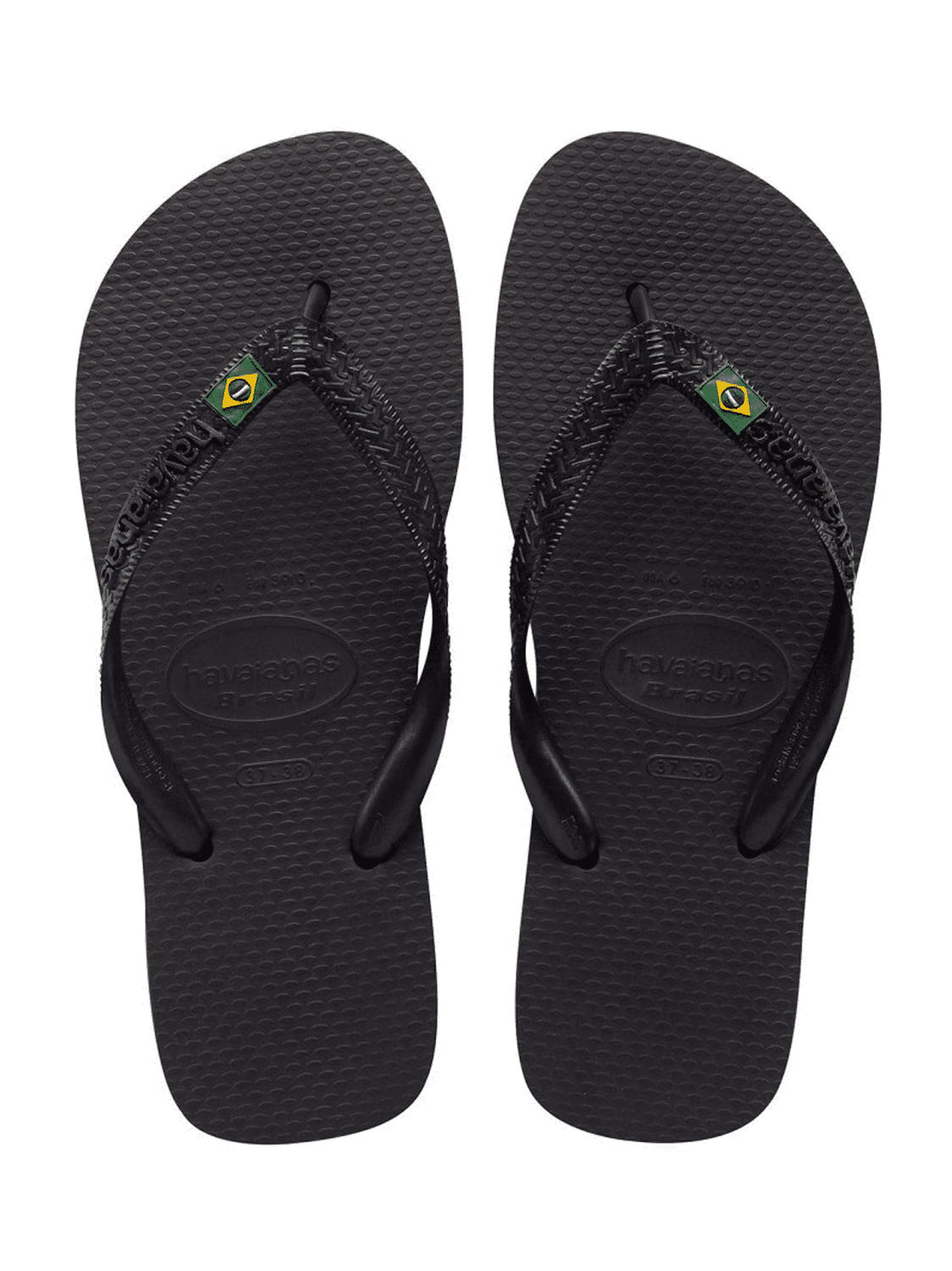 Havaianas Brasil Logo Infradito Nero Acquista A Prezzi Outlet!