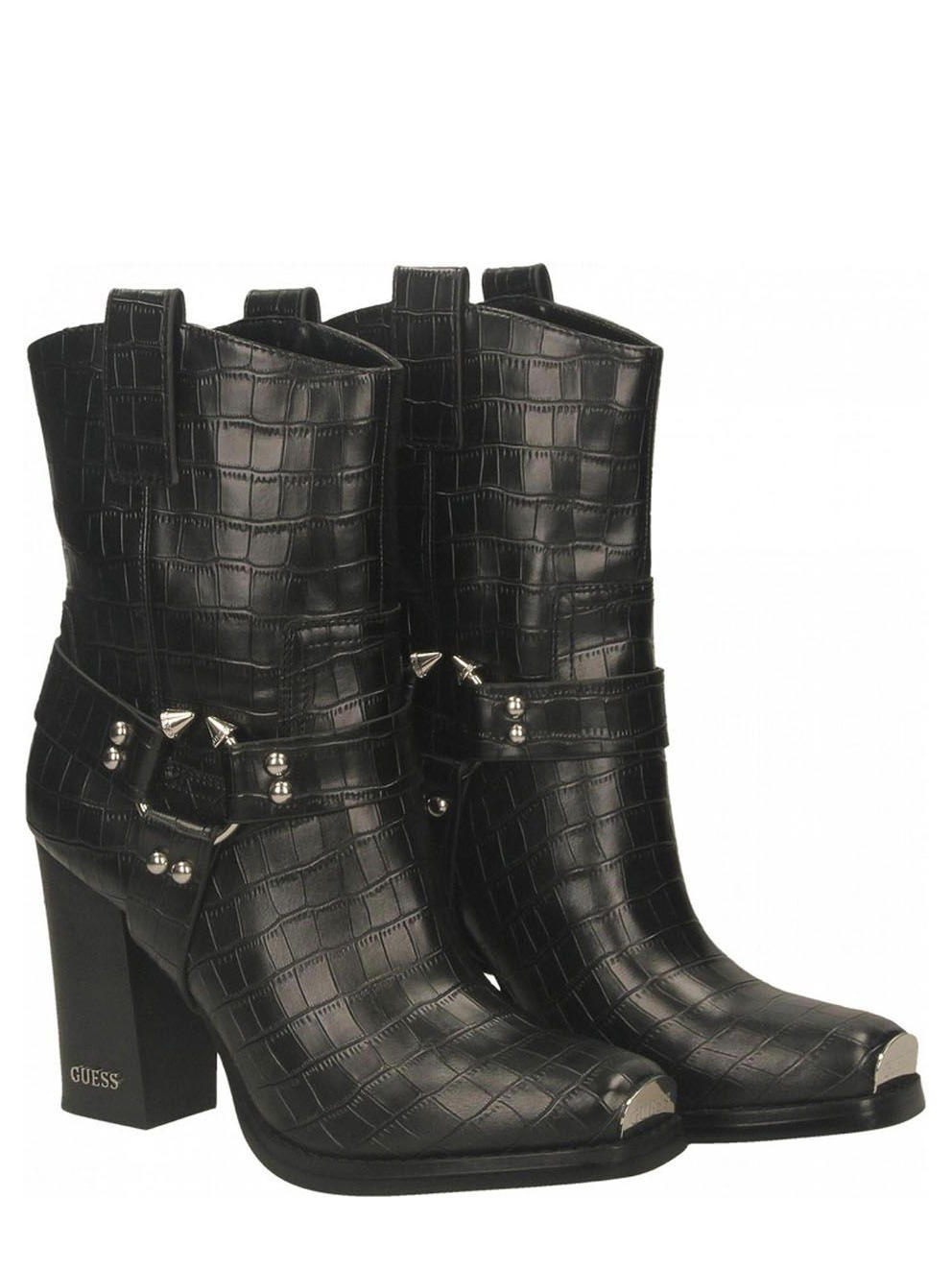 Guess Flavia Stivaletti Texani Nero - Acquista A Prezzi Outlet!