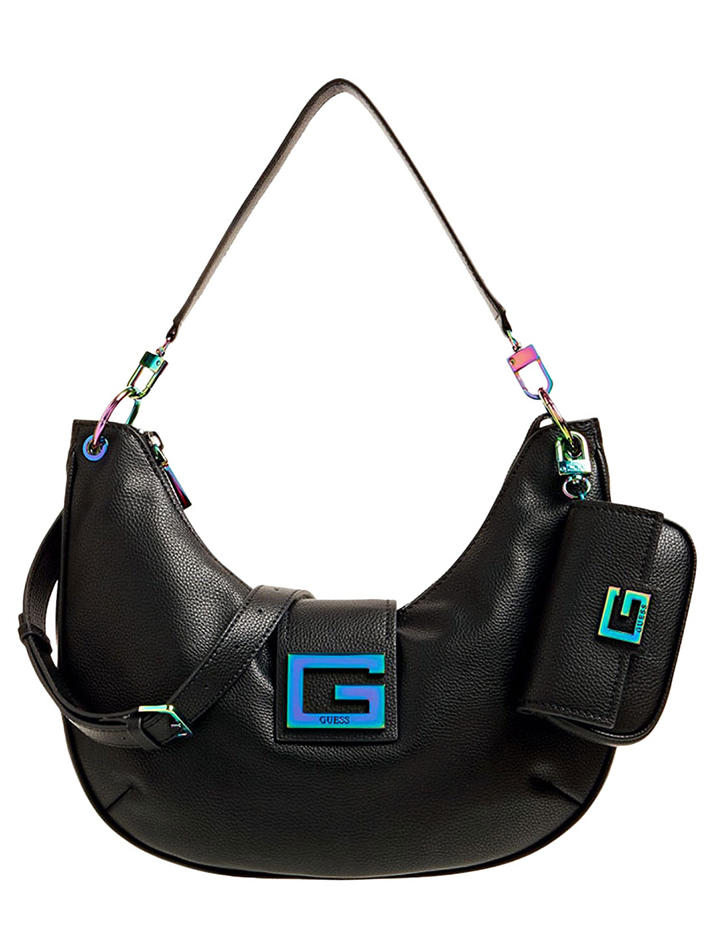 Borsa a spalla Brightside Black Guess | Bagalier.com