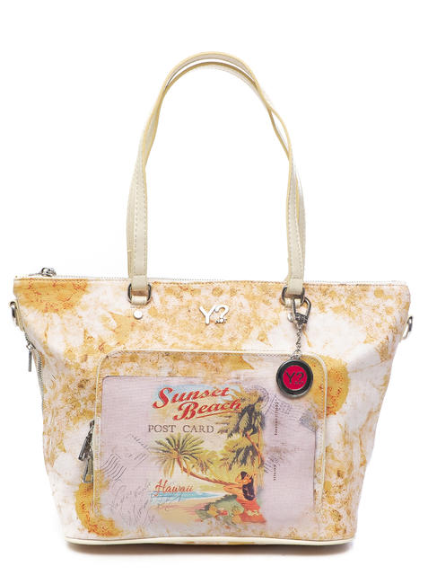 YNOT FUN M Shopping bag a spalla con tracolla SUNSET BEACH - Borse Donna