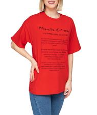 MANILA GRACE  T-shirt con stampa ROSSO - T-shirt e Top Donna - 1