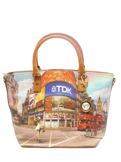 YNOT  YESBAG Shopping bag con tracolla profumo londra - Borse Donna