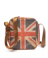 Business mini borsello in pelle am0am07754bds uomo le sac outlet uomo  grigio - Stileo.it