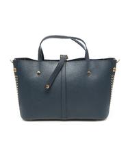 TOSCA BLU GIRASOLE Borsa a mano in pelle, con tracolla blu - Borse Donna - 1