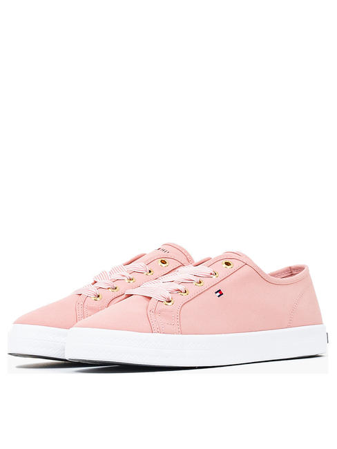 TOMMY HILFIGER Sneakers ESSENTIAL, in canvas Soothing Pink - Scarpe Donna