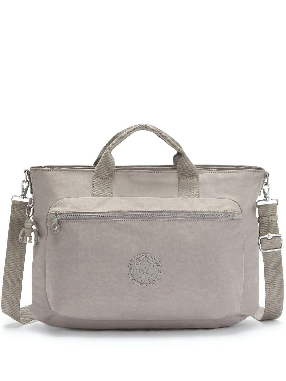 Kipling Miho Medium Borsa A Mano, Con Tracolla Grey Gris Acquista A