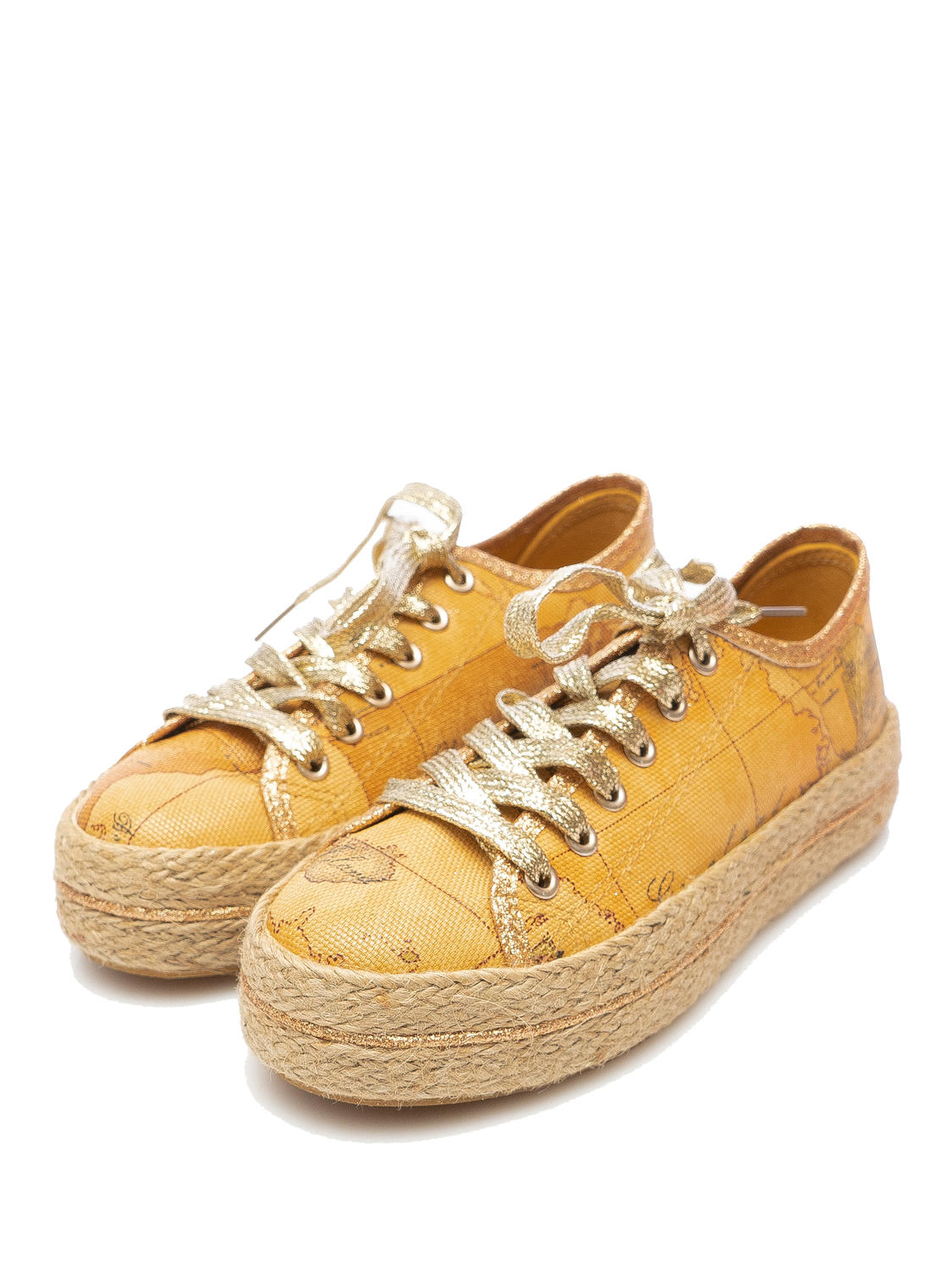 Alviero Martini Prima Classe Sneakers Fondo Corda Naturale - Acquista A  Prezzi Outlet!