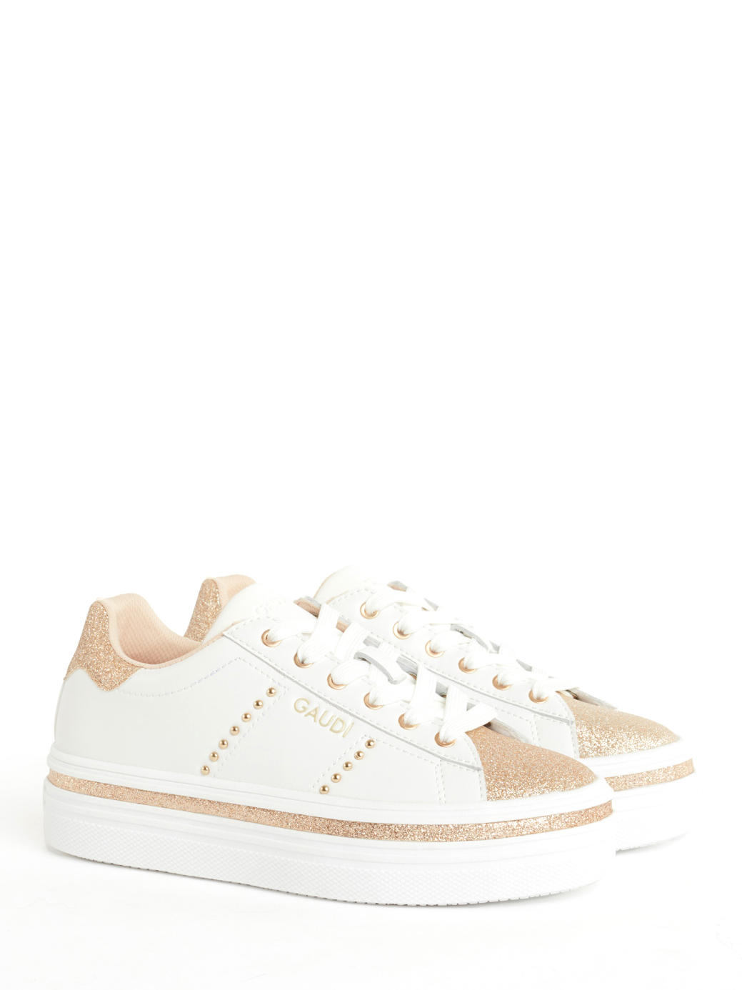 Gaudì Pixie Glenny Sneakers Da Donna In Pelle White/Platino - Acquista A  Prezzi Outlet!
