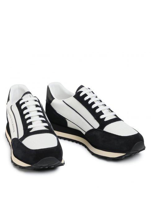 ARMANI EXCHANGE OSAKA Sneakers Uomo OFF WHT/BLACK - Scarpe Uomo