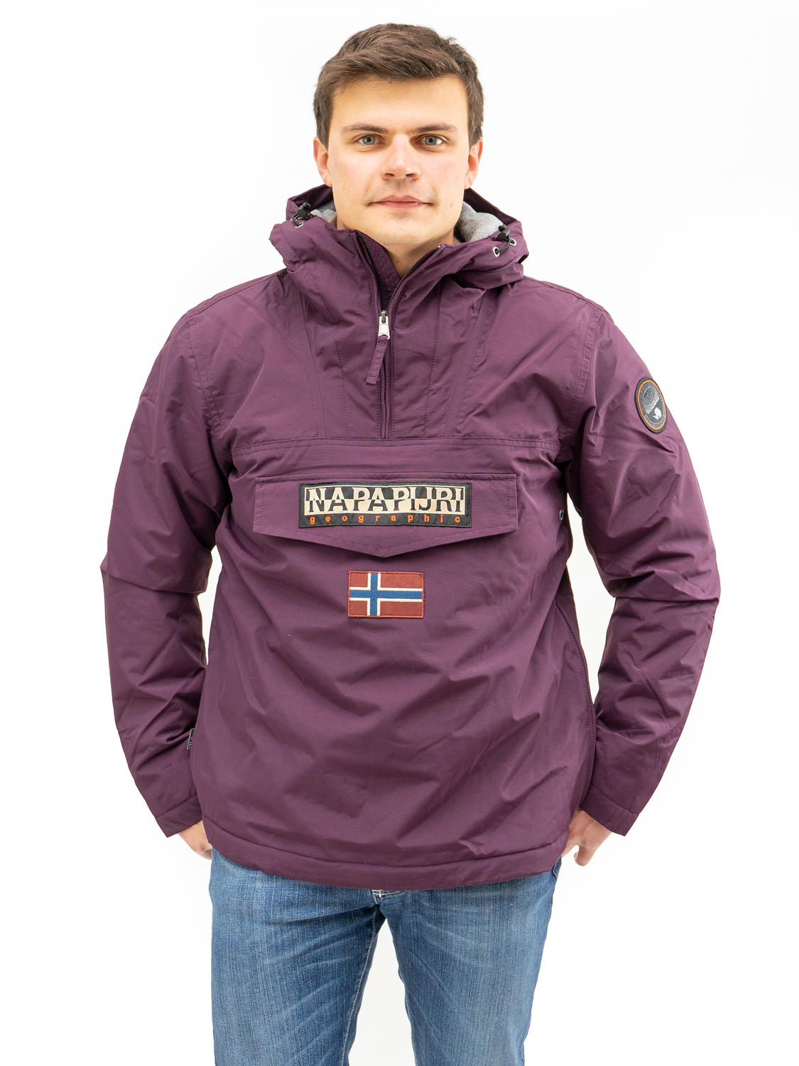 Napapijri Rainforest Giacca A Vento Purple/Wine - Acquista A Prezzi Outlet!