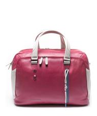 Piquadro Hakone Borsone Da Viaggio In Pelle Bordeaux/Gr - Acquista A Prezzi  Outlet!