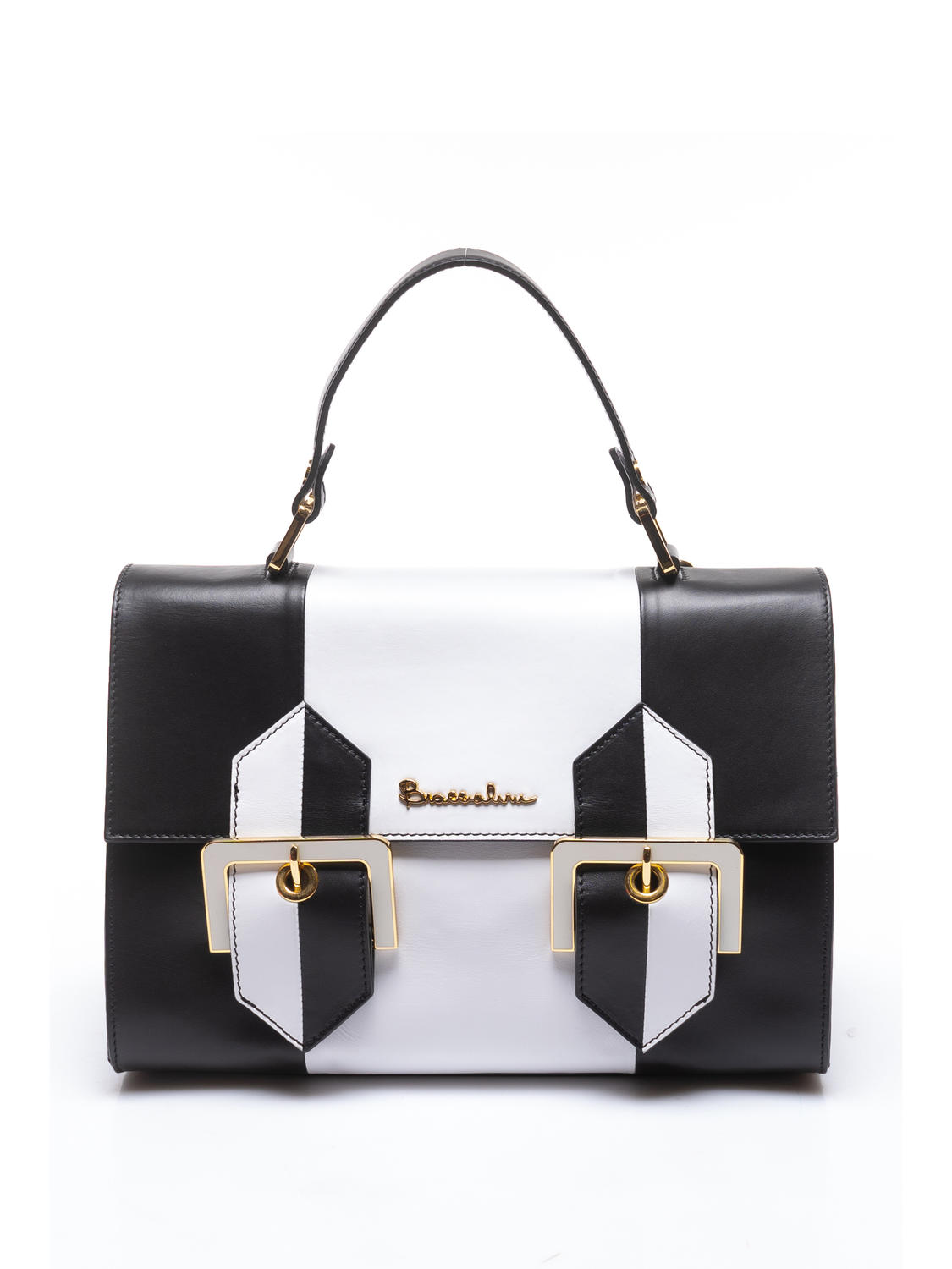 Braccialini Grace Mini Bag A Mano Con Tracolla Nero Bianco - Acquista A  Prezzi Outlet!