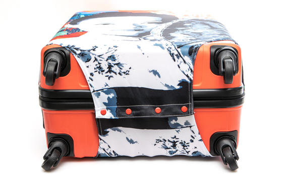 Coprivaligia Media NHQ - Taglia M 22-24 Pollici, Materiale Elastico, Antigraffio, Giallo - Foto 3