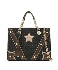 POLLINI Western Heritage Borsa a mano, con tracolla nero lacca - Borse Donna - 2