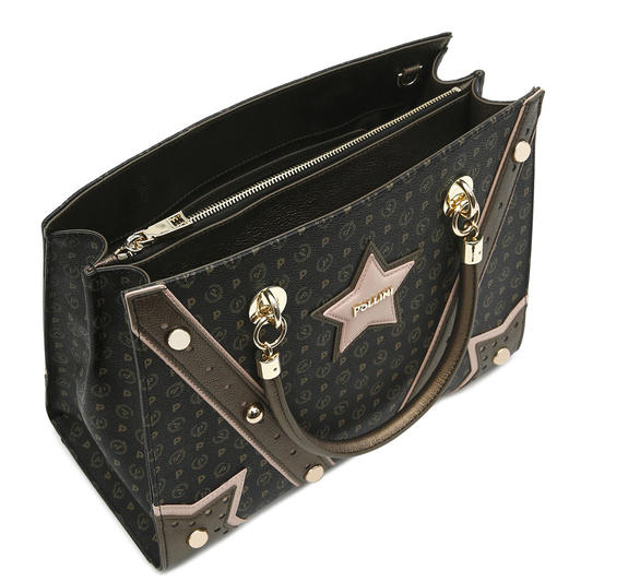 Western Heritage Borsa a mano, con tracolla nero lacca - Borse Donna