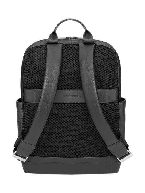 CLASSIC Zaino porta PC 15'' in pelle black - Zaini da lavoro porta PC