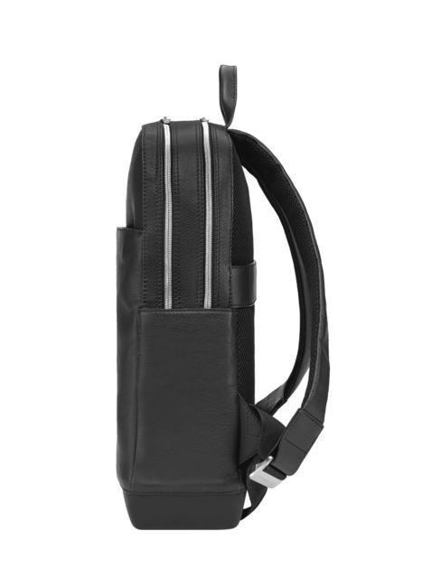CLASSIC Zaino porta PC 15'' in pelle black - Zaini da lavoro porta PC