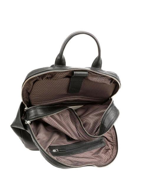 CLASSIC Zaino porta PC 15'' in pelle black - Zaini da lavoro porta PC