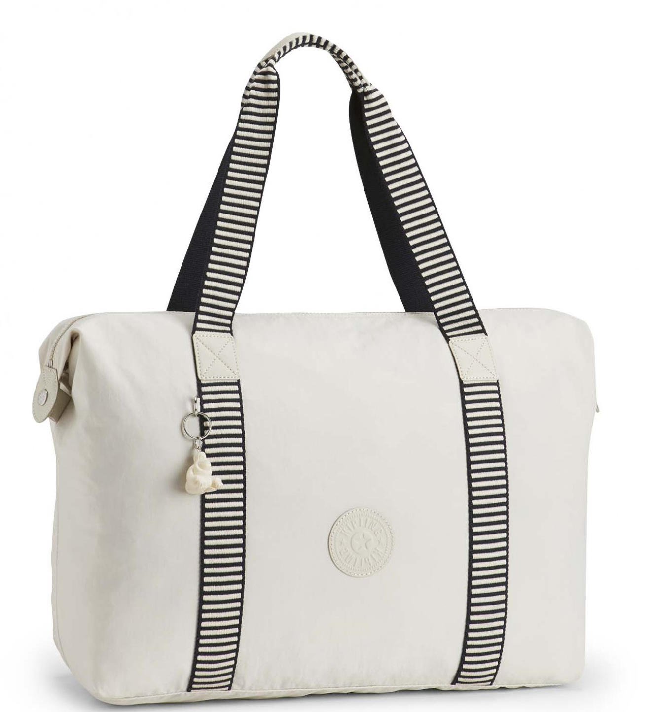 Borsa Da Viaggio Kipling Linea Arto M Fold Canvas White Acquista A
