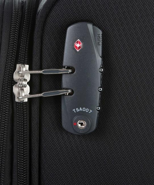 Trolley Linea DYNAMORE, bagaglio a mano, espandibile NERO - Bagagli a mano