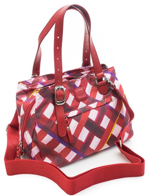 X-Bag Shopping Borsa morbida a mano, con tracolla ROSSO - Borse Donna