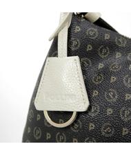 POLLINI Heritage Classic Borsa a spalla, con dettagli in pelle nero/avorio - Borse Donna - 4