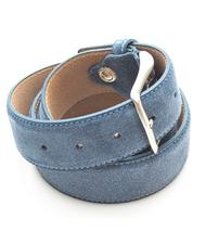 TIMBERLAND Cintura CASUAL, in pelle suede, accorciabile scubablue - Cinture - 3