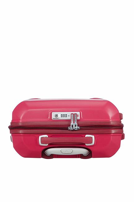 FLUX Trolley da cabina espandibile granita red - Bagagli a mano