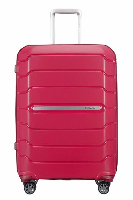 FLUX Trolley medio espandibile granita red - Trolley Rigidi