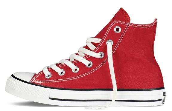 All Star High Top CHUCK TAYLOR, in canvas ROSSO - Scarpe Unisex