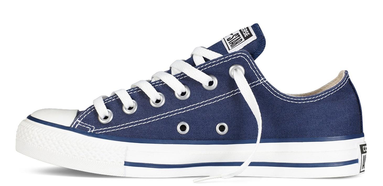 converse all star blu basse