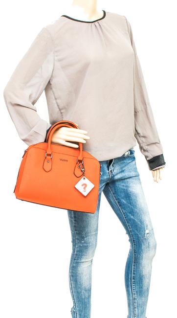 Saffiano Borsa a bauletto, con tracolla ARANCIO - Borse Donna