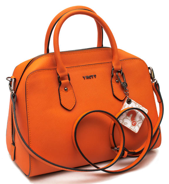 Saffiano Borsa a bauletto, con tracolla ARANCIO - Borse Donna