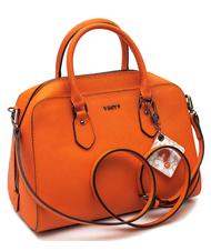 YNOT Saffiano Borsa a bauletto, con tracolla ARANCIO - Borse Donna - 3
